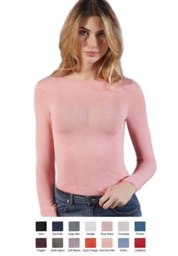 Maglia scollo tondo cashmere Sublyme 1412 - CIAM Centro Ingrosso Abbigliamento