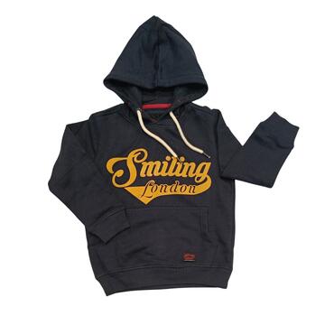BLUZA Z KAPTUREM DLA DZIECI SMILING LONDON 1455 - CIAM Centro Ingrosso Abbigliamento