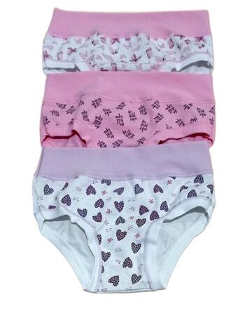 Slip da bambina in cotone elasticizzato Alvada B9506 - CIAM Centro Ingrosso Abbigliamento