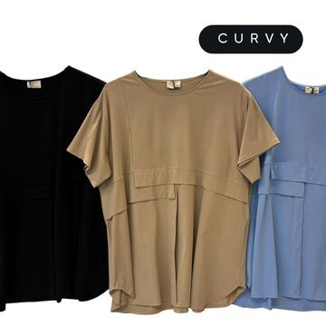 MAGLIA OVER DONNA MEZZA MANICA FLORA CURVY 1861&nbsp;
