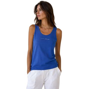 CANOTTA DONNA STRASS SPALLA LARGA KARTIZA 1980&nbsp;