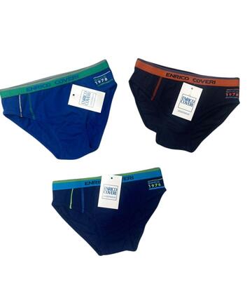 Slip ragazzo in cotone elasticizzato Enrico Coveri ES4168 - CIAM Centro Ingrosso Abbigliamento