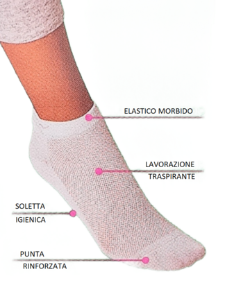 спортивные носки Mini Prisco - CIAM Centro Ingrosso Abbigliamento