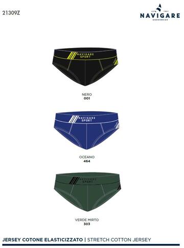 Men's fashion briefs in stretch cotton Navigare 21309Z - CIAM Centro Ingrosso Abbigliamento