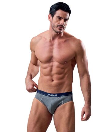 Navigare 21507 Men's Stretch Cotton Briefs - CIAM Centro Ingrosso Abbigliamento