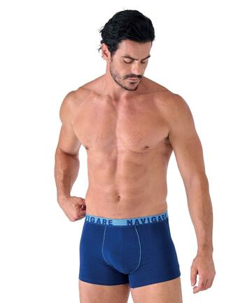 Navigare 21594 Men's Stretch Cotton Boxer Shorts - CIAM Centro Ingrosso Abbigliamento