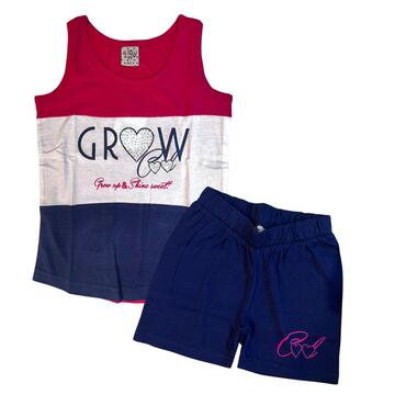 COMPLETO BAMBINA CANOTTA E PANTALONCINO BE BOARD 22C4505 - CIAM Centro Ingrosso Abbigliamento