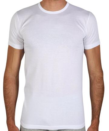 T-shirt uomo girocollo in cotone filo di Scozia Fragi 2340