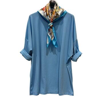 BLUSA DONNA CON FOULARD FLORA 24835&nbsp;