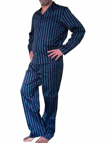 Pigiama uomo aperto in tessuto camicia Pier Mori's 2661 - CIAM Centro Ingrosso Abbigliamento