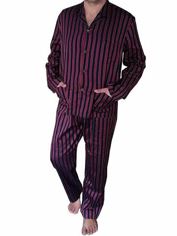 Pigiama uomo aperto in tessuto camicia Pier Mori's 2661 - CIAM Centro Ingrosso Abbigliamento