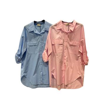 CAMICIA MAXI TASCHE DONNA FLORA 269027&nbsp;