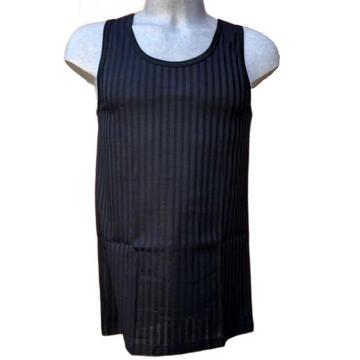 Майка мужская без рукавов с широкими плечами Gicipi 281 Black Размер 8 - CIAM Centro Ingrosso Abbigliamento