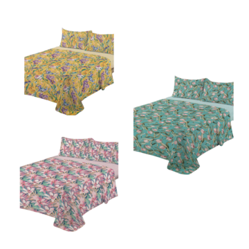 COMPLETO LETTO MATRIMONIALE CON STAMPA DIGITALE  - CIAM Centro Ingrosso Abbigliamento