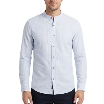 CAMICIA UOMO RIGATA MISTO LINO BE MISITC 32537