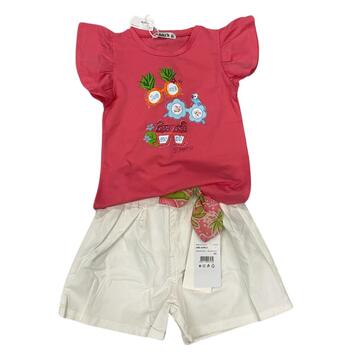 COMPLETO BAMBINA DUE PEZZI CORTO JAKY'S 32062 - CIAM Centro Ingrosso Abbigliamento