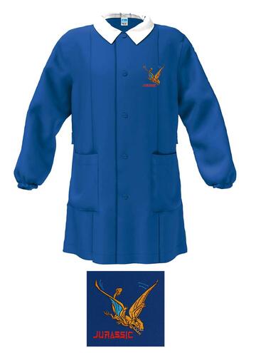 Casacca Scuola Bambino Siggi Happy School – Manica Lunga, Blu, Taglia 11, Con Zip E Stampa Bici Biker