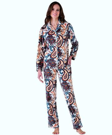 Pigiama donna aperto in caldo pile coral Pigiamiamoci 3455 - CIAM Centro Ingrosso Abbigliamento