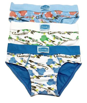 Slip bambino in cotone elasticizzato Gasolino U3745 - CIAM Centro Ingrosso Abbigliamento