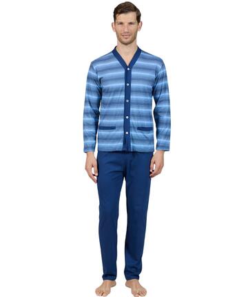 Pigiama uomo aperto in jersey di cotone Bip Bip 3776