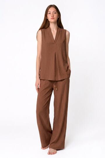 PANTALONE IN VISCOSA FIORENZA AMADORI P3189T20&nbsp;