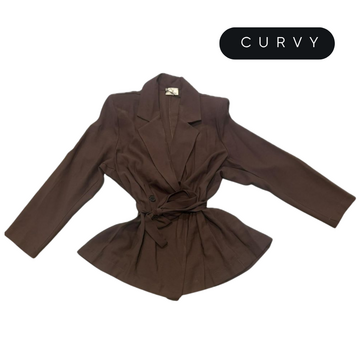 GIACCA DONNA OVER FLORA CURVY 260036 &nbsp; - CIAM Centro Ingrosso Abbigliamento