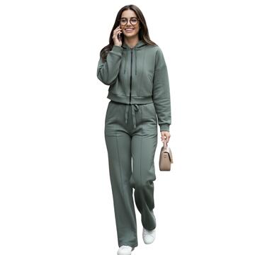Women's Crop Sweatshirt Tracksuit Pigiamiamoci PK1405 - CIAM Centro Ingrosso Abbigliamento