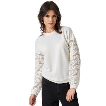 Maglia donna manica lunga in pizzo Jadea 4011&nbsp;