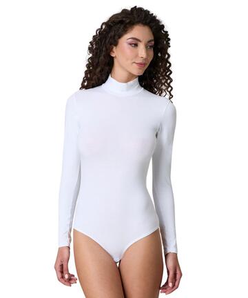 Body donna a lupetto in cotone elasticizzato Jadea 4153