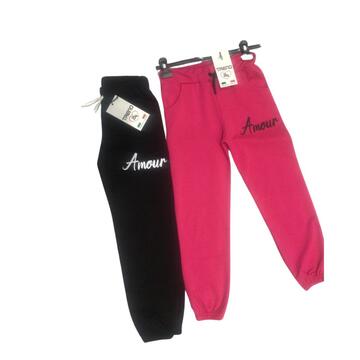 PANTALONE IN FELPA DA RAGAZZA TREND AMOUR 43TFJ646 - CIAM Centro Ingrosso Abbigliamento