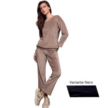 Tuta donna time soft velour Lormar TIM 454401&nbsp;&nbsp;