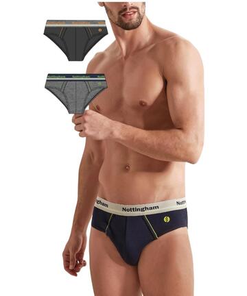 Slip uomo in cotone elasticizzato Nottingham 47576 TRI-PACK