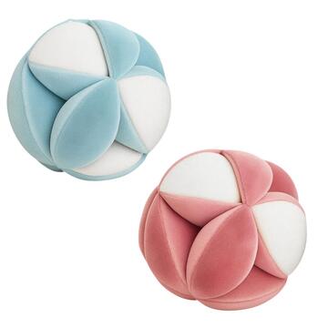 Balle en peluche pour nouveau-né NAZARENO GABRIELLO NG4795 avec hochet - CIAM Centro Ingrosso Abbigliamento