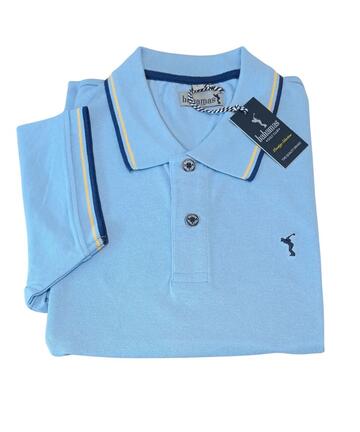 Men's short-sleeved polo shirt in cotton piquet Bahamas art. Lipari - CIAM Centro Ingrosso Abbigliamento