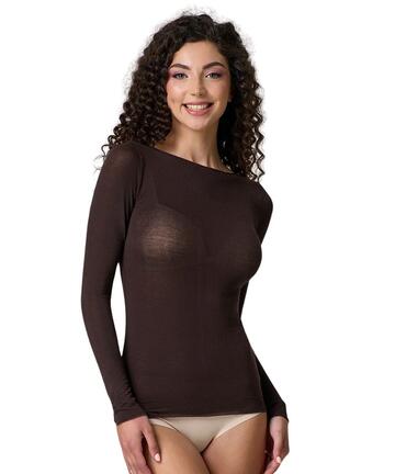 MAGLIA DONNA SCOLLO A BARCA IN CASHMERE JADEA 4064 - CIAM Centro Ingrosso Abbigliamento