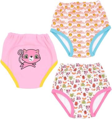 Ellepi 5001 cotton tripack absorbent waterproof learning panties for girls - CIAM Centro Ingrosso Abbigliamento