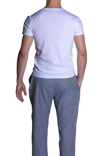 Pantalone pigiama uomo in tessuto camicia Olimpia 506 - CIAM Centro Ingrosso Abbigliamento