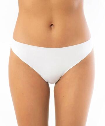 Women's Brazilian briefs in laser-cut stretch cotton with Sielei Invisible Cotton 15117 lace - CIAM Centro Ingrosso Abbigliamento