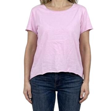 T-SHIRT DONNA MANICA CORTA TAGLIO VIVO FLORA 5228&nbsp; - CIAM Centro Ingrosso Abbigliamento