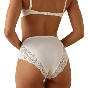 JADEA 530 SCALLOPED AND LACE BRIEFS - CIAM Centro Ingrosso Abbigliamento