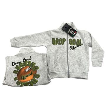 FELPA BAMBINO FELPATA FULL ZIP TREND 53TMB544 - CIAM Centro Ingrosso Abbigliamento