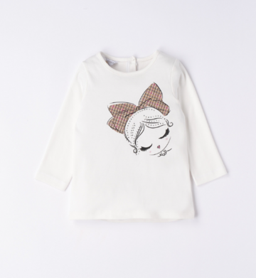 Maglietta a maniche lunghe da neonata e bambina 57338 Dodipetto - CIAM Centro Ingrosso Abbigliamento