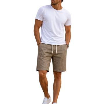 BERMUDA UOMO EFFETTO LINO FIAMMATO BE MISTIC 611