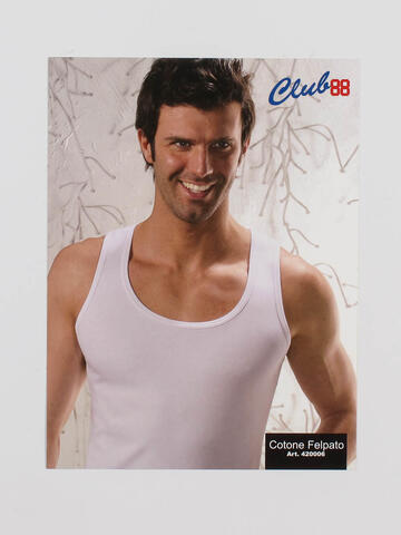 Vogatore uomo spalla larga in cotone felpato Club88 420006 - CIAM Centro Ingrosso Abbigliamento