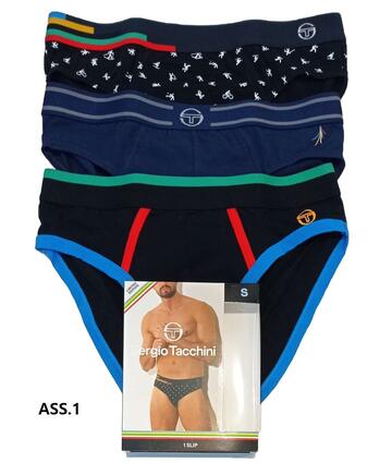 Fashion men's briefs in stretch cotton Sergio Tacchini 7010S - CIAM Centro Ingrosso Abbigliamento