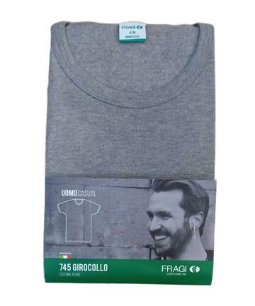 T-shirt uomo in cotone felpato Fragi 745 - CIAM Centro Ingrosso Abbigliamento