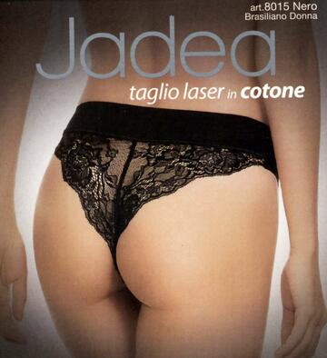 Brasiliana donna taglio laser con pizzo Jadea 8015 - CIAM Centro Ingrosso Abbigliamento