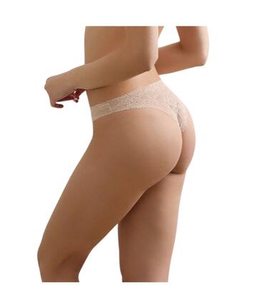 Brasiliana donna pizzo taglio laser Jadea 8021