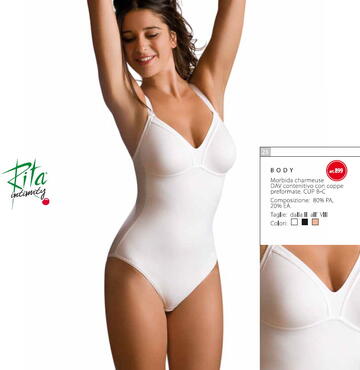 WOMEN'S CONTAINING BODY RITA 899 Size 7/8 - CIAM Centro Ingrosso Abbigliamento
