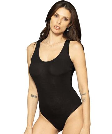 Body donna a spalla larga in bamboo Magic Dream 9048